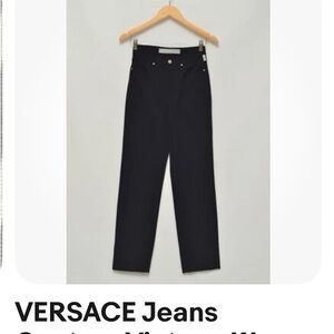 Versace Classic Black Denim
